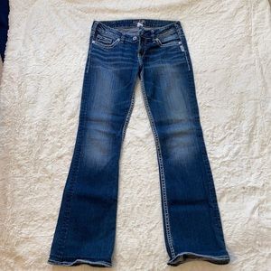 Silver Jeans size 28W/35L